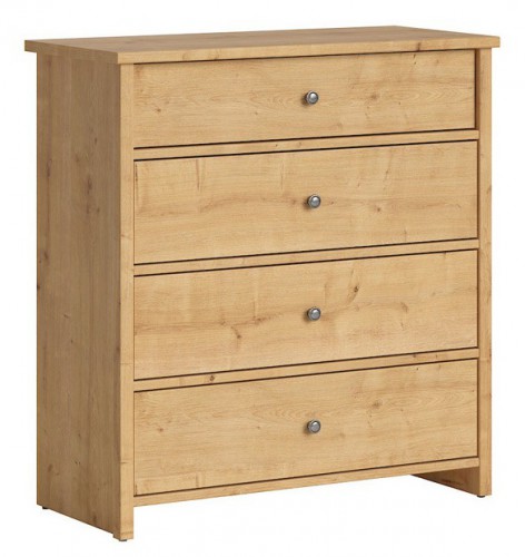 Комод KOM4s  Porto БРВ дуб натуральний Берлінгтон