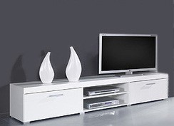 Тумба RTV Samba белый-белый глянец CAMA Польша