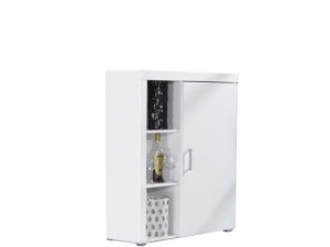 Вітрина низька Samba білий-білий глянець CAMA Польща