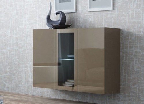 ​​​​Комод навесной VIGO 120 латте​ - латте глянец CAMA Польша