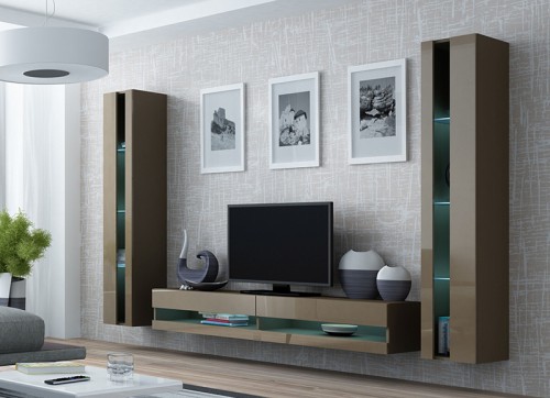 Вітальня Vigo New Cama латте / латте глянець