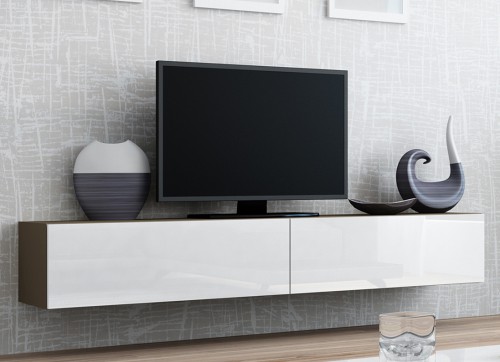 ​Тумба VIGO RTV 180 латте - белый глянец CAMA Польша