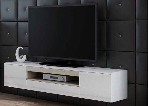 Тумба ТВ VIVA  RTV Сama білий / білий глянець