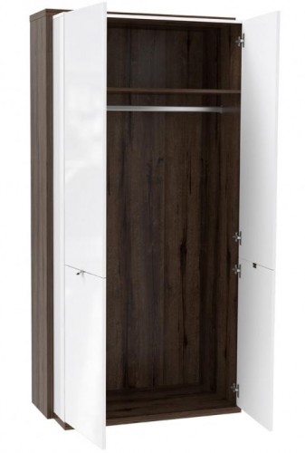 Шкаф ALCS821-N36 ALCANO FORTE дуб благородный / белый