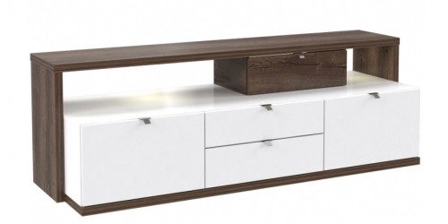 Тумба ТВ ALCT231-N40 ALCANO FORTE дуб благородный / белый