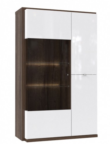 Витрина правая ALCV521R-N36 ALCANO FORTE дуб благородный / белый