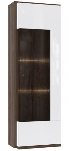 Витрина правая ALCV711R-N36 ALCANO FORTE дуб благородный / белый