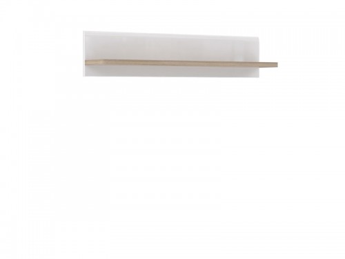 Полиця ATNB01B-P50 ATTENTION Forte білий матовий / дуб Сонома