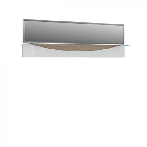 Полиця ATNB02B-P50 ATTENTION Forte білий матовий / дуб Сонома