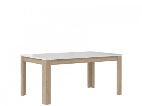 Стол раскладной FLOT16-P50 ATTENTION Forte белый матовый / дуб Сонома