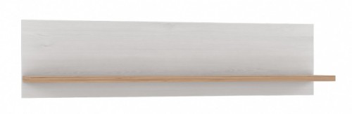 Полиця CNTB01-C120 CANTO Forte дошка дубова / дуб сніжний.