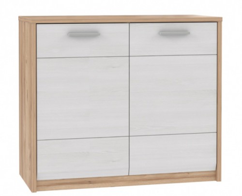 Комод CNTK221-C120 CANTO Forte доска дубовая / дуб снежный.