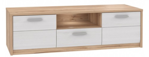 Тумба ТВ CNTT131-C120 CANTO Forte доска дубовая / дуб снежный