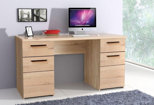 Стол письменный CMBB22-Q29 COMBINO Forte дуб сонома/венге