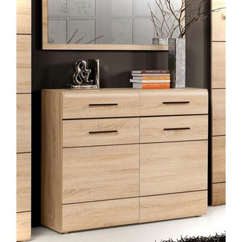 Тумба для обуви CMBD34-Q29 COMBINO  Forte дуб сонома/венге