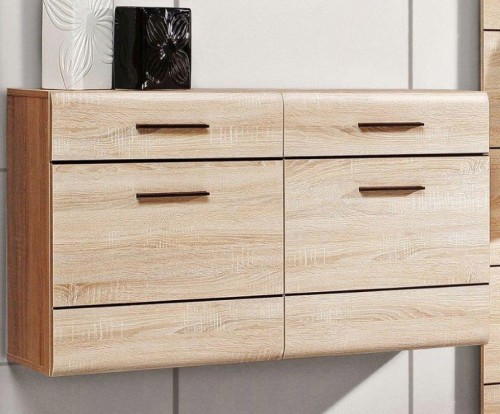 Навесная тумба для обуви CMBD141-Q29 COMBINO Forte дуб сонома/венге