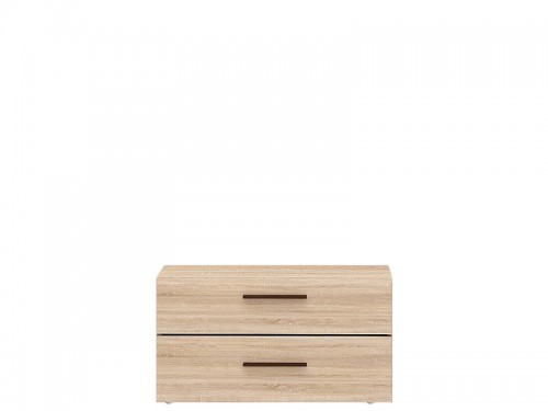 Тумба приліжкова CMBK02-Q29 COMBINO Forte дуб Сонома / венге