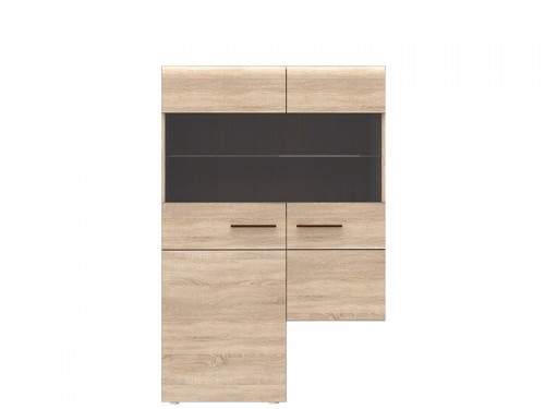 Надставка ТВ левая CMBV43L-Q29 COMBINO  Forte дуб сонома/венге