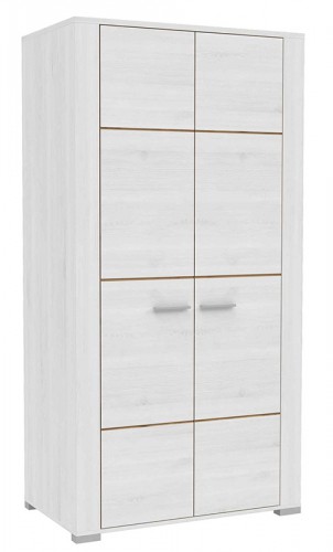 Шкаф DANS82-L16 DANY Forte дуб снежный / дуб