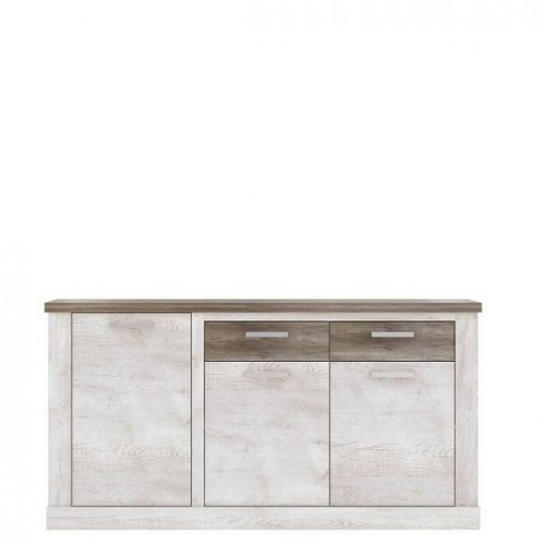 Комод DURK231L-T75 Duro FORTE пиния белая / дуб античный