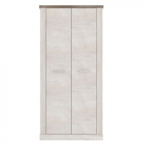 Шкаф DURS921-T75 DURO FORTE пиния белая / дуб античный