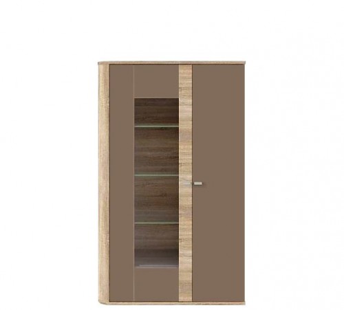 Витрина FDOV52-Q85 FADO Forte дуб сонома / какао матовый