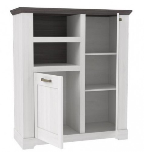 Комод GRLK322-L42 GARLAND Forte сосна серая / дуб снежный