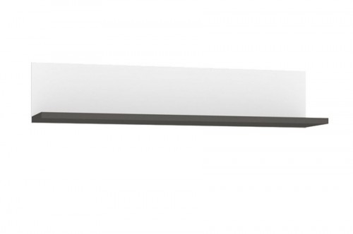 Полка HEYB02-C230 HEY FORTE вольфрам серый / серый матовый/белый