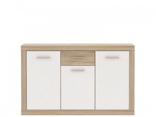 Комод JLTK241-Q34 JULIETTA Forte дуб сонома / белый глянец