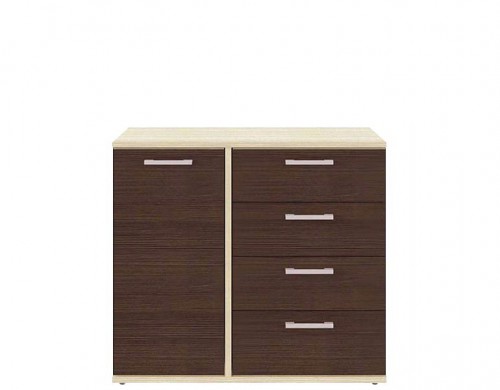 Комод KNDK25-C21 KENDO Forte дуб сонома / дуб шоколадный