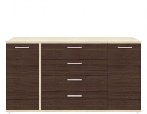 Комод KNDK26-C21 KENDO Forte дуб сонома / дуб шоколадный