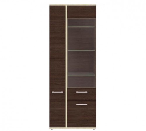 Витрина KNDV73-C21 KENDO Forte дуб сонома / дуб шоколадный