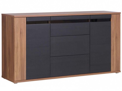 Комод LATK231-N31 LATINA FORTE дуб сангалло / дуб черный