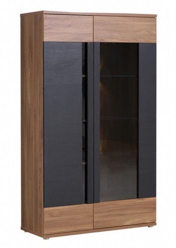 Витрина LATV521-N31 LATINA FORTE дуб сангалло / дуб черный