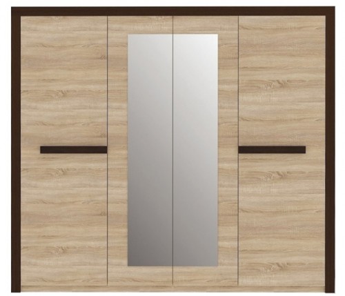 Шкаф LTSS84S-Q29 LATIS Forte дуб сонома / венге/дуб мелинга