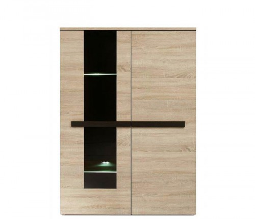 Витрина правая LTSV52-Q29 LATIS Forte дуб сонома / венге/дуб мелинга