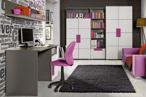 Детская LIBELLE FORTE серый матовый/белый/фиолетовый