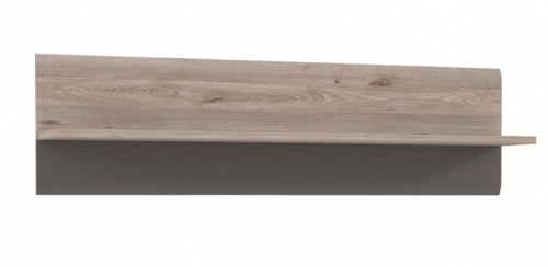 Полиця LCRB01-N92 LOCARNO Forte дуб нельсон / сірий матовий