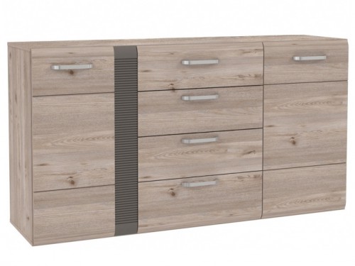Комод LCRK231-N92 LOCARNO Forte дуб нельсон / серый матовый