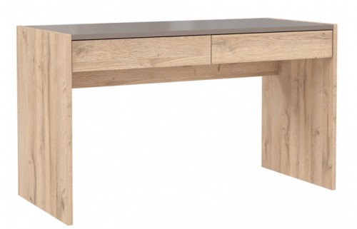 Стол письменный MLKB201-C417  MALAKKA Forte дуб бьянко / базальт