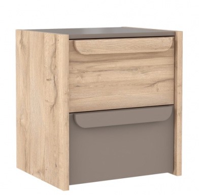 Тумба MLKC111-C417 MALAKKA Forte дуб бьянко / базальт