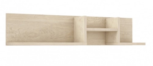 Полка EDSB01-D43 Forte сосна белая / базальт