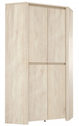 Шкаф угловой EDSS829-D43 MEDANOS MEDANOS Forte сосна белая / базальт