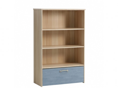 Стеллаж NODR41 NODO  FORTE клен дикий/navy