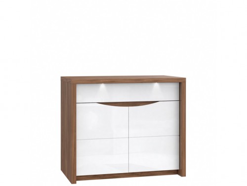 Комод STZK221B-J34 SAINT TROPEZ Forte дуб сангалло/белый глянец