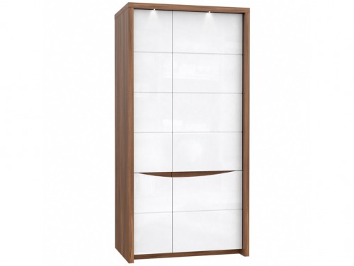 Шкаф STZS821RB-J34 SAINT TROPEZ Forte дуб сангалло/белый глянец
