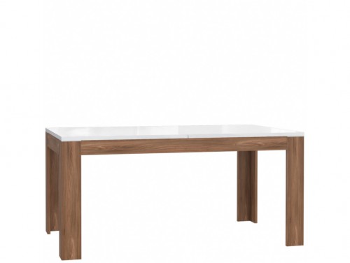 Стол раздвижной XELT16-J33 SAINT TROPEZ Forte дуб сангалло/белый глянец