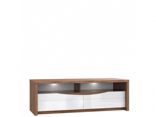 Тумба ТВ STZT221B-J34 SAINT TROPEZ Forte дуб сангалло/белый глянец