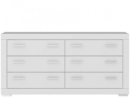 Комод SNWK26-C50 SNOW Forte  белый uni матовий / белый матовий