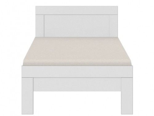 Кровать SNWL09-C50 SNOW Forte  белый uni матовий / белый матовий